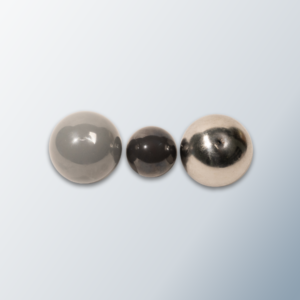 Metallische Kugeln mit Farbverlauf