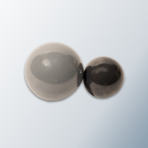 Minimalistische graue und schwarze Kugeln