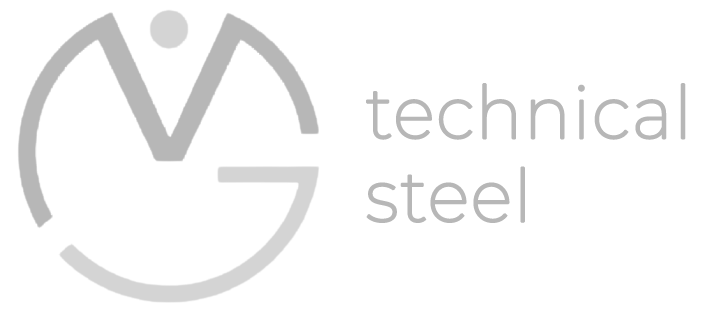 MG technical steel Logo Logo von MG technical steel – Spezialist für technischen Stahl
