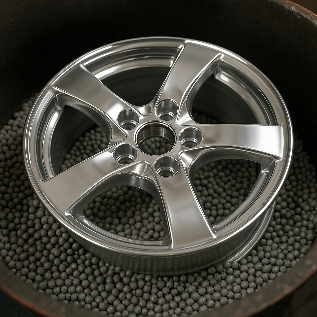 Keramikkugeln polieren Alu Felge MG-ceramics